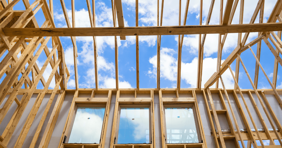 Image of a home under construction