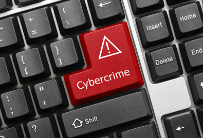 Keyboard with Cybercrime Enter key