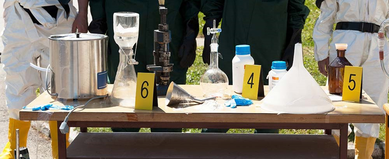 Meth lab implements