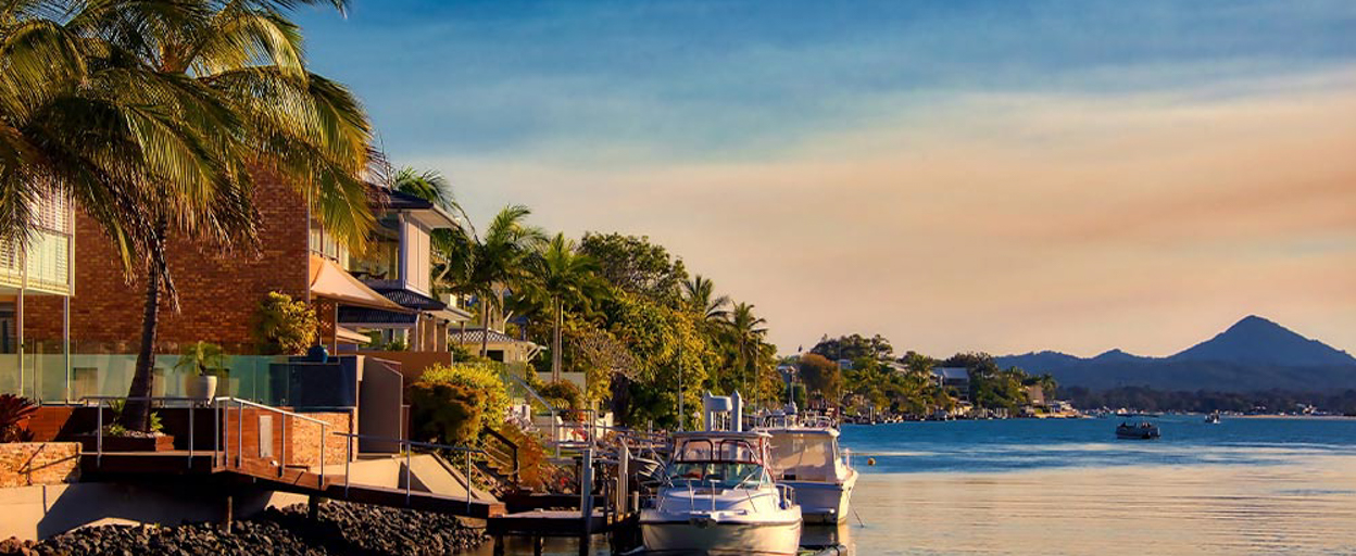 Noosa riverfront properties
