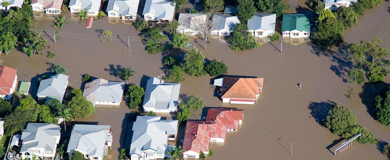 Brisbane in flood