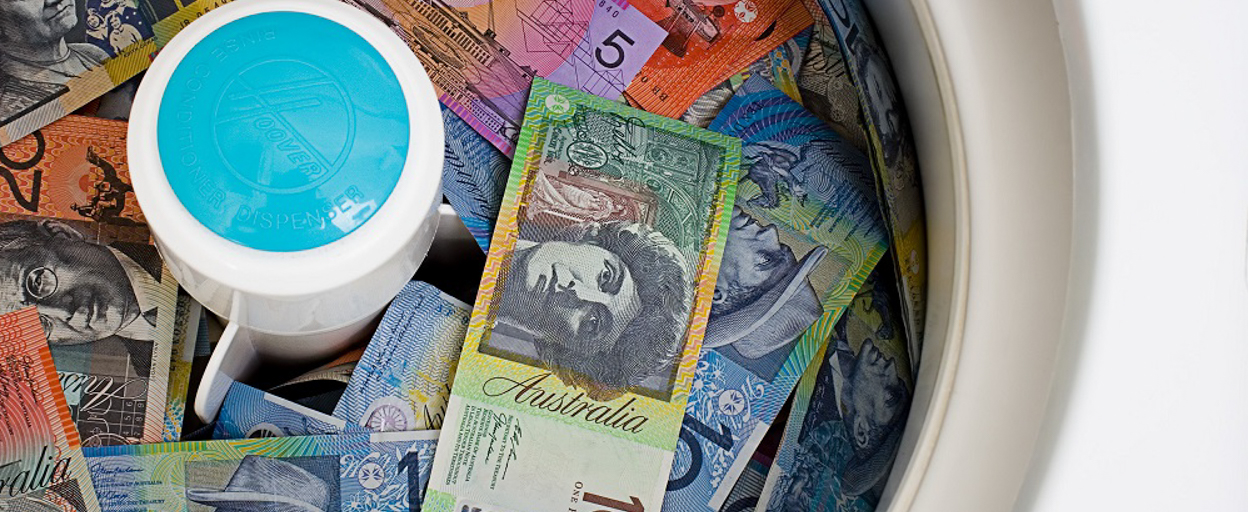 Beware money laundering