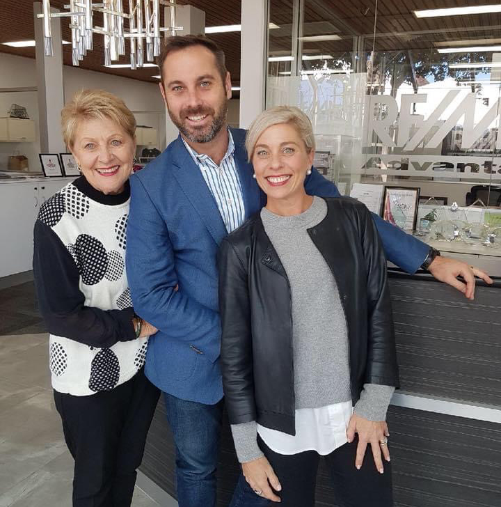 Narelle, Travis and Tandi Gill